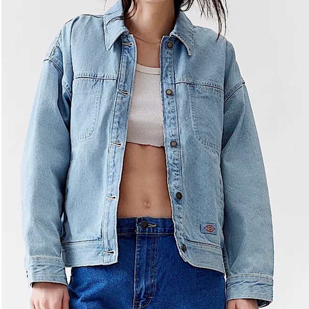 Rare Dickies Herndon Denim Trucker Jacket